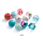 Djeco: Zestaw tworzenie biżuterii BĄBELKI SREBRNE 4+ - obrazek 3