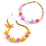 Djeco: Zestaw tworzenie biżuterii BĄBELKI ZŁOTE 4+ - obrazek 2