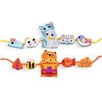 Djeco: Nawlekanka drewniana ZWIERZAKI 2+ - obrazek 2