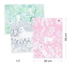 Djeco: Obrazy do kolorowania w teczce - DŻUNGLA 8+ - obrazek 3