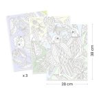 Djeco: Obrazy do kolorowania w teczce - PTAKI 8+ - obrazek 3