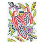 Djeco: Obrazy do kolorowania w teczce - PTAKI 8+ - obrazek 4