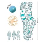 Djeco: Kolorowanki elegantki - Angele 6+ - obrazek 3