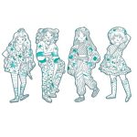 Djeco: Kolorowanki elegantki - Angele 6+ - obrazek 2