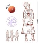 Djeco: Kolorowanki elegantki - Nina 6+ - obrazek 3