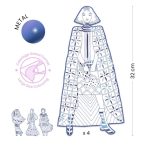 Djeco: Kolorowanki MODA elegantki - Laura 6+ - obrazek 3