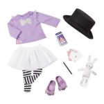 Our Generation: Zestaw ubranek dla lalek – Magic Trick – stylizacja ILUZJONISTKI