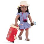 Our Generation: Zestaw PODRÓŻNY z WALIZKĄ – Well Traveled Luggage Set - obrazek 3
