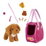 Our Generation: Piesek PUDEL w TOREBCE – Hop in Dog Carrier - obrazek 2