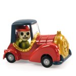 Djeco: autko CRAZY MOTORS - RED SKULL - obrazek 2