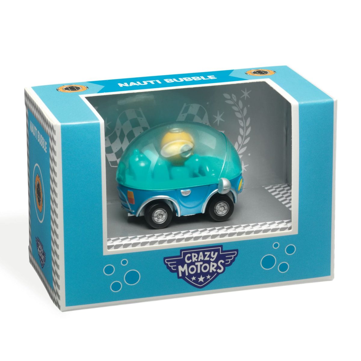 Djeco: autko CRAZY MOTORS - NAUTI BUBBLE - obrazek 1