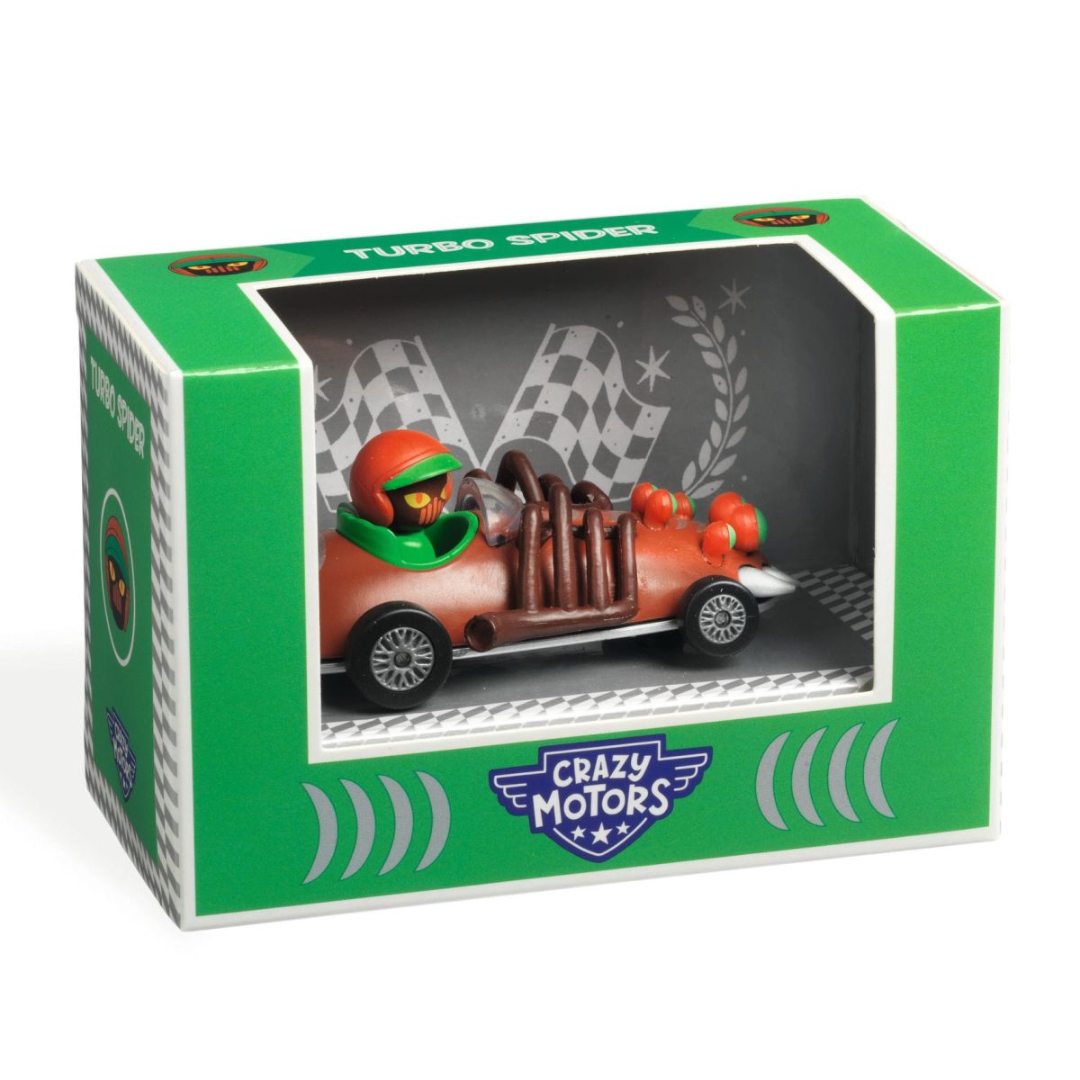 Djeco: autko CRAZY MOTORS - TURBO SPIDER - obrazek 1