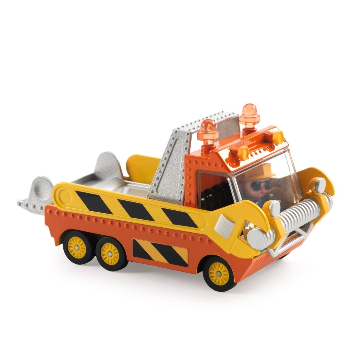 DJ05494-C-RVB Djeco: autko laweta CRAZY TRUCK - obrazek 2