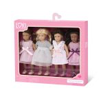 LORI: Zestaw 4 laleczek w eleganckich stylizacjach – Fashion Friends - obrazek 2