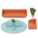 LORI: Laleczka CHŁOPIEC z zestawem mebli do SALONU – Miguel’s Lounge Set - obrazek 4