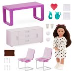 LORI: Laleczka z zestawem mebli do JADALNI – Amelia’s Dining Room Set - obrazek 2