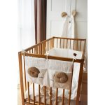Hi Little One: organizer do łóżeczka MOUSE White&Beige - obrazek 4