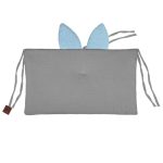 Hi Little One: organizer do łóżeczka SLEEPY BUNNY Grey&Blue - obrazek 4