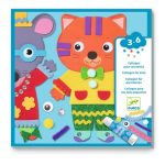 Djeco: Zestaw art KOLAŻE DLA NAJMŁODSZYCH 3+