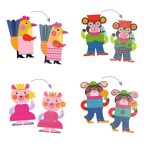 Djeco: Zestaw artystyczny KOLAŻE BŁYSKOTKI - obrazek 2