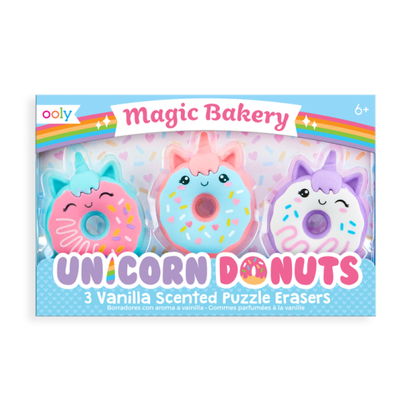 Ooly: Pachnące Gumki do Ścierania Magiczna Piekarnia Jednorożców
