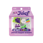 Ooly: Gumki Na Koniec Ołówka Pachnące WINOGRONA