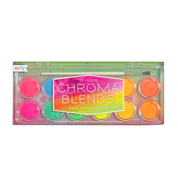 Ooly: Farby Akwarelowe, Neonowe, Chroma Blends