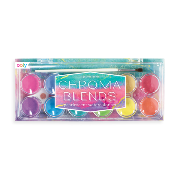 Ooly: Farby Akwarelowe, Perłowe, Chroma Blends