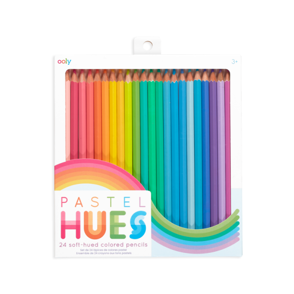 Ooly: Kredki Ołówkowe Pastelowe Pastel Hues 24 szt