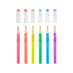 Ooly: Flamastry Zakreślacze z Brokatem, Neonowe, Oh My Glitter! - obrazek 2