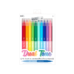 Ooly: Flamastry Pędzelkowe Dwustronne Dwutonowe Dual Tone