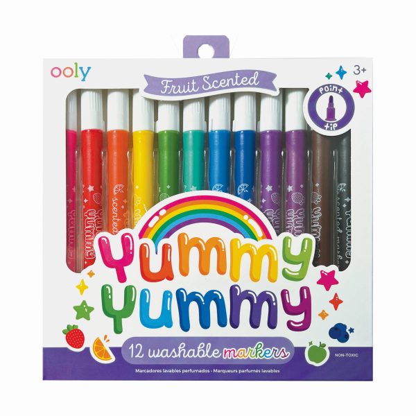 Ooly: Pachnące Flamastry Yummy Yummy