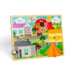 BIGJIGS: tablica do ćwiczenia umiejętności motorycznych 3+