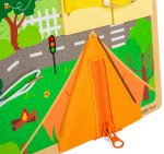 BIGJIGS: tablica do ćwiczenia umiejętności motorycznych 3+ - obrazek 2