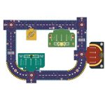Djeco: Puzzle kartonowe TOR CRAZY MOTORS - obrazek 2