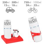 ION8: Butelka BIDON 500ml Funny Birds - obrazek 7