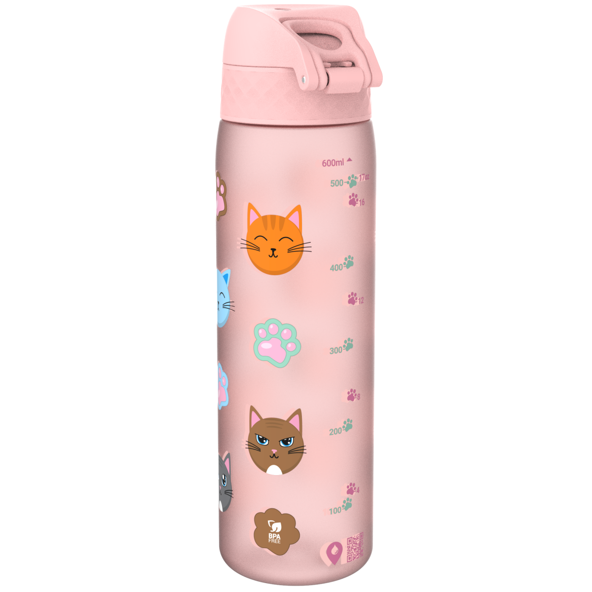 ION8: Butelka BIDON 500ml Cats - obrazek 3