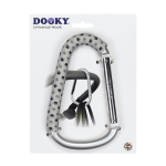 Dooky: uniwersalny karabińczyk do wózka Grey Crown