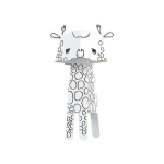 Monumi: kolorowanka 3D Cube Head ŻYRAFA - obrazek 2