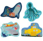 Floss&Rock: Podwodny Świat puzzle dla początkujących 4w1 - obrazek 2