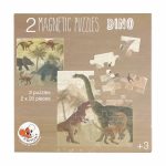 EGMONT: puzzle magnetyczne DINOZAURY