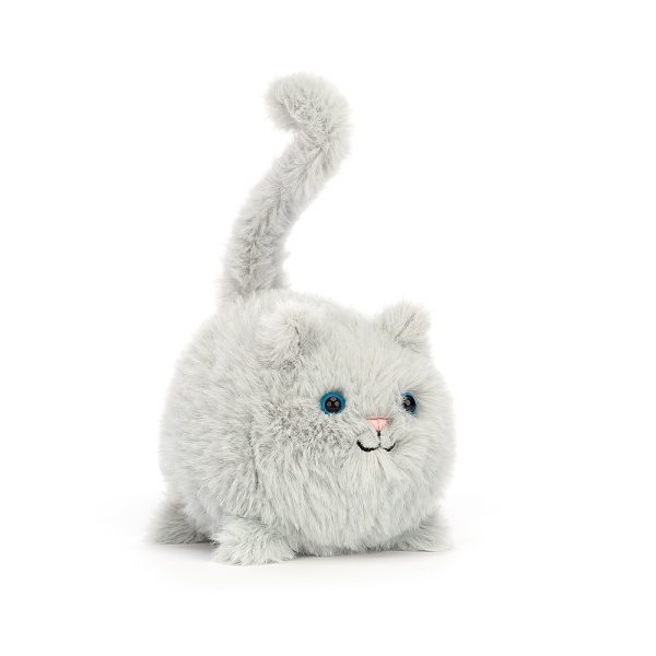 JellyCat: Caboodle Kotek SZARY 10cm