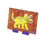 mierEdu: układanka magnetyczna Triceratops - obrazek 5