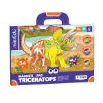 mierEdu: układanka magnetyczna Triceratops