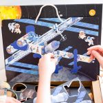 mierEdu: układanka magnetyczna Kosmos - obrazek 4