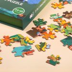 mierEdu: puzzle magnetyczne 2w1 Dżungla - obrazek 3