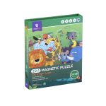 mierEdu: puzzle magnetyczne 2w1 Dżungla