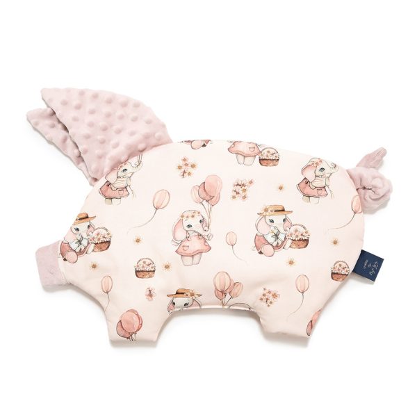 La Millou: ROSSIE by Maja Hyży Minky Poduszka Sleepy Pig