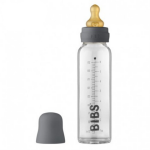 BIBS: BABY GLASS BOTTLE IRON antykolkowa butelka szklana 225 ml