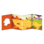 Auzou: Układanka magnetyczna Dinozaury - obrazek 3